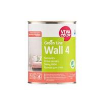 Dažai Vivacolor Green Line Wall 4 A, balti, 0.9 l