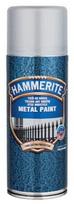 Aerozoliniai metalo dažai Hammerite Hammered, juodi, 400 ml