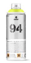 Fluorescenciniai aerozoliniai dažai Montana 94, geltoni (Flourescent yellow), 400 ml