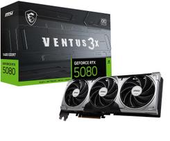 5080 rtx geforce 16gb msi - MSI GeForce RTX™ 5080 16G VENTUS 3X OC - 1 nuotrauka