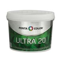 Dispersiniai dažai Pentacolor Ultra 20, balti, 10 l