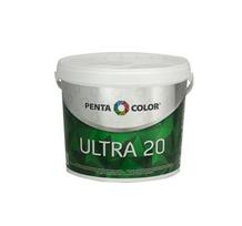Dispersiniai dažai Pentacolor Ultra 20, balti, 3 l
