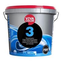 Dispersiniai dažai Vivacolor 3 AP New, balti, 0.9 l