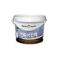 Dispersiniai faktūriniai dažai Pentacolor Dekor, balti, 10 l