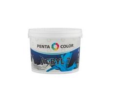 Dispersiniai dažai Pentacolor Acryl 7, balti, 10 l