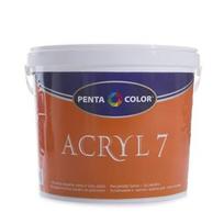 Dispersiniai dažai Pentacolor Acryl 7, balti, 5 l