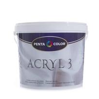 Dispersiniai dažai Pentacolor Acryl 3, balti, 5 l