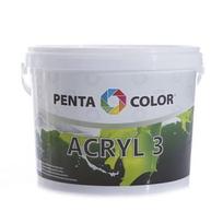 Dispersiniai dažai Pentacolor Acryl 3, balti, 3 l