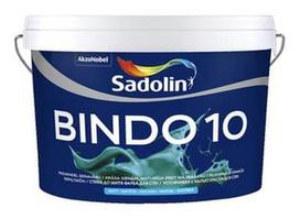 Dažai Sadolin Bindo 10 BW, balti, 2.5 l