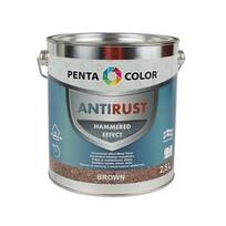 Universalūs kaldinto metalo efekto dažai Pentacolor, rudi, 2.5 l
