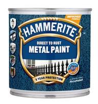 Metalo dažai Hammerite Hammered, sidabriniai pilki, 0.25 l