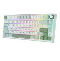 rk royal - Royal Kludge RK R75 Sky Cyan (Balta) Silver Switches - 2 nuotrauka