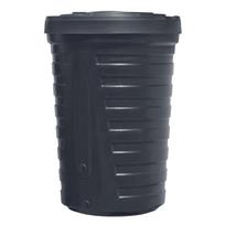plastikine talpykla - Plastikinė vandens talpa PROSPERPLAST RAINCAN, 210 l, juodas (Black) - 2 nuotrauka