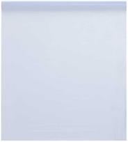Langų plėvelė, skaidri balta, 45x1000cm, PVC, statinė, matinė