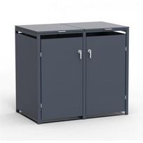 Konteinerių pastogė, pilka (Grey), 480 l
