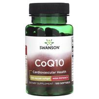 q10 100mg swanson - Swanson Kofermentas Q10 100 mg, 100 kapsulių - 2 nuotrauka