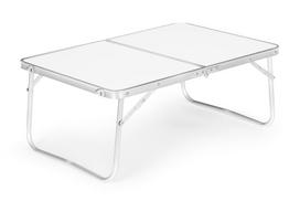 stalas 60 40 - Turistinis stalas ModernHome, baltas (White), 60 cm x 40 cm x 24 cm - 2 nuotrauka