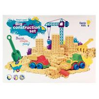 kinetinis smelis - Kinetinis smėlis Genio Kids Big Construction 1 kg - 1 nuotrauka