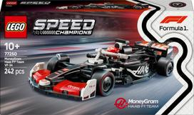 lego f1 team - LEGO MoneyGram Haas F1 Team VF-24 Race Car 77250 - 1 nuotrauka