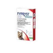 Fypryst Combo antiparazitinis užlašinamasis tirpalas mažų veislių šunims (2-10 kg), 0,67 ml