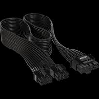12vhpwr corsair - Corsair 12VHPWR PCIe 5.0 600W Adapteris Kabelis 12+4pin Juodas (Black) - 1 nuotrauka