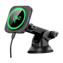 esr qi2 - ESR HaloLock belaidis įkroviklis, juodas (Black) - 3 nuotrauka