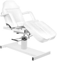 sulankstomas kreslas - Activeshop hidraulinė kosmetologinė lova A 210C, balta (White) - 2 nuotrauka