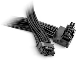 12 pin kabelis - Be Quiet! BC073 12V-2x6 12VHPWR 90° Kabelis PCI-E 0.7 m - Juodas (Black) - 2 nuotrauka