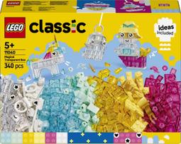 blokai lego - LEGO CLASSIC Magiška transpanentinė dėžutė 11040 - 1 nuotrauka