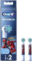 oral b dantu sepeteliu galvutes - Oral-B EB10S Spiderman, 2 vnt. - 1 nuotrauka