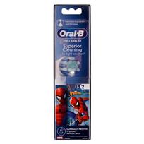 oral b dantu sepeteliu galvutes - Oral-B EB10S Spiderman, 2 vnt. - 2 nuotrauka
