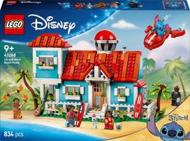 lego disney classic stitch - LEGO DISNEY Lilo ir Stitch paplūdimio namai 43268 - 1 nuotrauka
