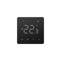wi fi termostatas - Tuya Programuojamas termostatas dujų katilui, Wi-Fi, 3A, 230V (Juodas) - 2 nuotrauka