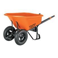 Truper Expert dviejų ratų karutis HDPE, 120 l, oranžinė (Orange)