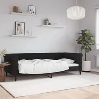 Sofa-lova vidaXL, 90x200 cm, juoda (Black)
