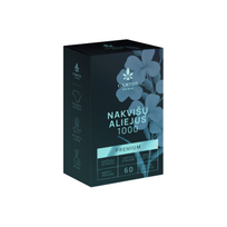 gamtos namai nakvisu aliejus - GAMTOS NAMAI nakvišų aliejus 1000 PREMIUM, 60 kapsulių - 1 nuotrauka