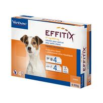 nuo erkiu sunims lasai - Virbac EFFITIX lašai nuo blusų ir erkių šunims, 4-10 kg, 1 pipetė - 2 nuotrauka