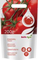 Trąšos pomidorams Baltic Agro Tomatoes NPK 7-12-40, granuliuotos, 0.2 kg