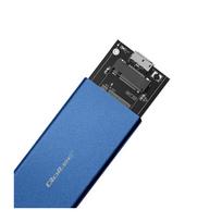 usb laikmenia - Qoltec 51832 Korpusas M.2 SSD diskas SATA NGFF USB 3.0 2TB Mėlynas (Blue) - 7 nuotrauka