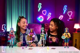monster high fest - Mattel Monster High Lagoona Blue, muzikos festivalio serija, HXH82, 32.5 cm - 6 nuotrauka