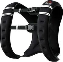 HOMCOM Svorinė liemenė 10 kg, juoda (Black)