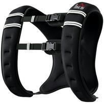 reguliuojami svarmenys - HOMCOM Svorinė liemenė 10 kg, juoda (Black) - 2 nuotrauka