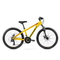 romet rambler 24 - Dviratis Romet Rambler DIRT 24" Geltonas/oranžinis (Yellow/Orange) - 1 nuotrauka