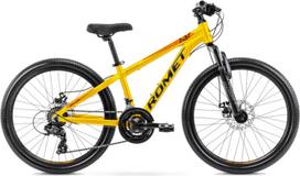 romet rambler 24 - Dviratis Romet Rambler DIRT 24" Geltonas/oranžinis (Yellow/Orange) - 3 nuotrauka