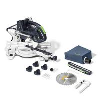Akumuliatorinės skersinio pjovimo staklės KAPEX Festool KSC 60 EB-Basic, 18 V