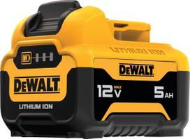 baterija 12v - Akumuliatorius DeWalt DCB126-XJ, 12 V, 5,0 Ah, Li-ion - 1 nuotrauka
