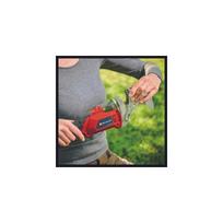 einhell akumuliatorinis pjuklas - Einhell GE-GS 18/150 Li-Solo, 18 V, Juoda/Raudona - 3 nuotrauka