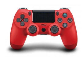 dualshock 4 - RoGer PlayStation DualShock 4 v2 Wireless Game Controller PS4 Raudonas (Red) - 1 nuotrauka