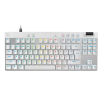 logitech g pro klaviatura - Logitech G Pro X TKL Rapid White (Baltos) - 1 nuotrauka