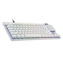 logitech g pro klaviatura - Logitech G Pro X TKL Rapid White (Baltos) - 2 nuotrauka